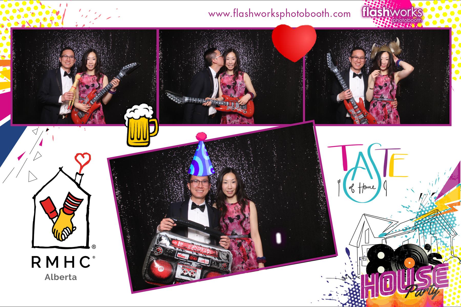 RMHC Alberta - Taste of Home Gala - 80s House Party | View more photos from the event at gallery.flashworksphotobooth.com/u/FlashworksPhotoboothInc/RMHC-Alberta-Taste-of-Home-Gala-80s-House-Party
